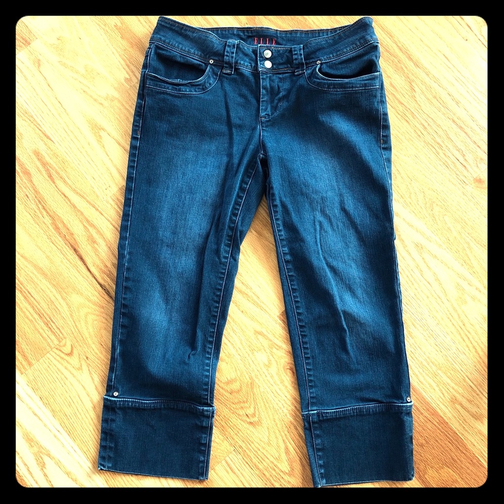 ELLE CAPRI STRETCH JEANS